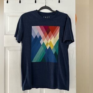 Free State Navy Geometric Tee